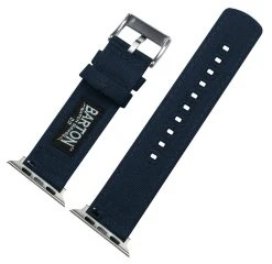 Barton Watch Bands Apple Watch | Navy Blue Canvas -Barton Watch Bands Shop apple watch navy blue canvas apple watch bands barton watch bands 671520