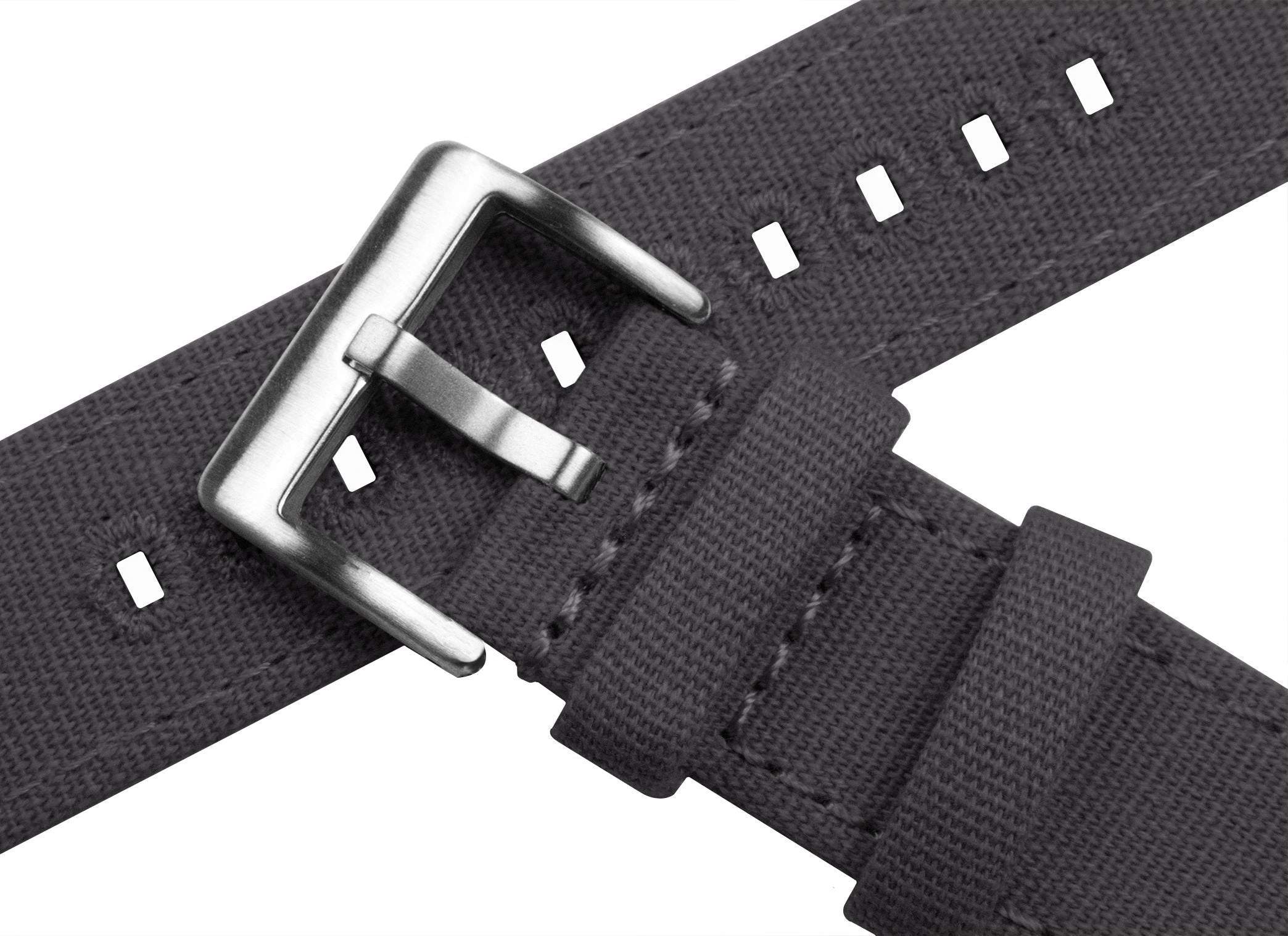 Barton Watch Bands Apple Watch | Smoke Grey Canvas 9 Barton Watch Bands Apple Watch | Smoke Grey Canvas - Image 7