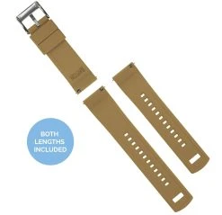 Barton Watch Bands Brown Top / Khaki Bottom | Elite Silicone -Barton Watch Bands Shop brown top khaki bottom elite silicone elite silicone barton watch bands 207094