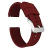 Barton Watch Bands Crimson Red | Elite Silicone -Barton Watch Bands Shop crimson red elite silicone elite silicone barton watch bands 22mm stainless steel 114587