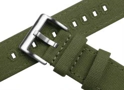 Barton Watch Bands Gear S2 Classic | Army Green Canvas -Barton Watch Bands Shop gear s2 classic army green canvas gear s2 classic watch band barton watch bands 713398
