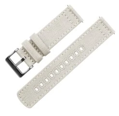 Barton Watch Bands Gear Sport | Linen White Canvas -Barton Watch Bands Shop gear sport linen white canvas gear sport watch band barton watch bands 535927