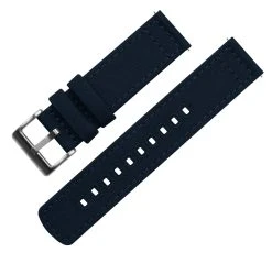 Barton Watch Bands Gear Sport | Navy Blue Canvas 10 Barton Watch Bands Gear Sport | Navy Blue Canvas -Barton Watch Bands Shop gear sport navy blue canvas gear sport watch band barton watch bands 951723