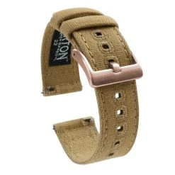 Barton Watch Bands Mobvoi TicWatch | Khaki Canvas -Barton Watch Bands Shop mobvoi ticwatch khaki canvas mobvoi ticwatch barton watch bands e c2 rose gold 212270