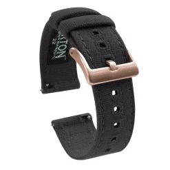 Barton Watch Bands Mobvoi TicWatch | Smoke Grey Canvas -Barton Watch Bands Shop mobvoi ticwatch smoke grey canvas mobvoi ticwatch barton watch bands e c2 rose gold 784825