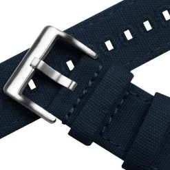 Barton Watch Bands Moto 360 Gen2 | Navy Blue Canvas -Barton Watch Bands Shop moto 360 gen2 navy blue canvas moto360 band barton watch bands 161566