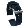 Barton Watch Bands Moto 360 Gen2 | Navy Blue Canvas -Barton Watch Bands Shop moto 360 gen2 navy blue canvas moto360 band barton watch bands moto360 gen2 mens 42mm 20mm band 662551
