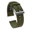 Barton Watch Bands Pebble Smart Watches | Army Green Canvas -Barton Watch Bands Shop pebble smart watches army green canvas pebble band barton watch bands pebble classic time time steel 22mm band 415098