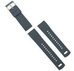 Barton Watch Bands Smoke Grey Top / Black Bottom | Elite Silicone -Barton Watch Bands Shop smoke grey top black bottom elite silicone elite silicone barton watch bands 931057