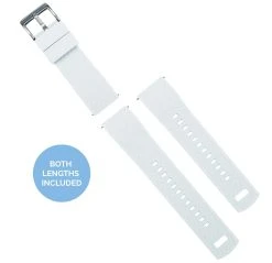 Barton Watch Bands White Top / Black Bottom | Elite Silicone -Barton Watch Bands Shop white top black bottom elite silicone elite silicone barton watch bands 322860