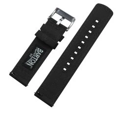 Barton Watch Bands Withings Nokia Activité  And Steel HR | Black Canvas -Barton Watch Bands Shop withings nokia activite and steel hr black canvas withings watch band barton watch bands 219917