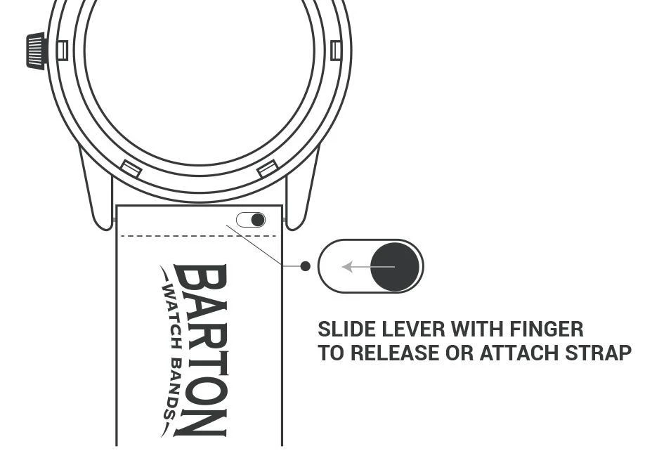 Barton Watch Bands Withings Nokia Activité And Steel HR | Navy Blue Canvas 7 Barton Watch Bands Withings Nokia Activité And Steel HR | Navy Blue Canvas - Image 5