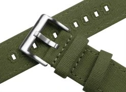 Barton Watch Bands Zenwatch & Zenwatch 2 | Army Green Canvas -Barton Watch Bands Shop zenwatch zenwatch 2 army green canvas zenwatch watch band barton watch bands 125780