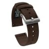 Barton Watch Bands Zenwatch & Zenwatch 2 | Chocolate Brown Canvas -Barton Watch Bands Shop zenwatch zenwatch 2 chocolate brown canvas zenwatch watch band barton watch bands zenwatch 22mm band 517161